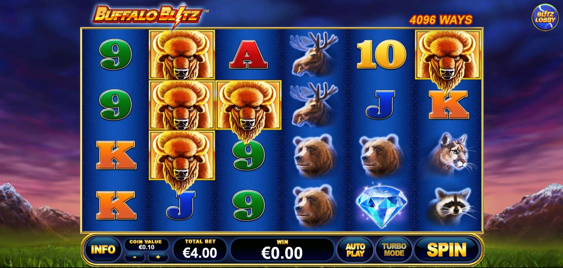 Buffalo Blitz: Cash Collect